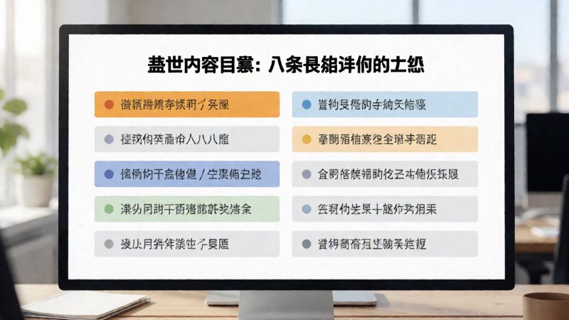 盖世内容目录:八条长期维护的主线 配图